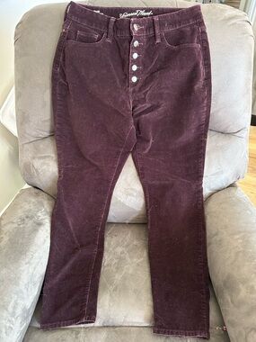 Universal Thread Deep Brown Corduroy High-Rise